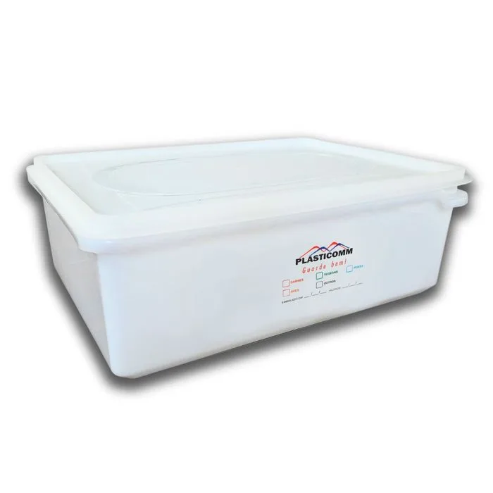 Caixa Profissional 11L Branca REF 303, 39 × 28 × 13 cm | 11 Litros | Branca | Tampa inclusa | Fabricada em…