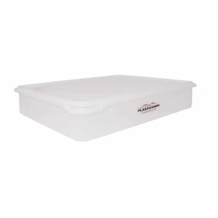 Caixa Baixa 1,5L Branca REF 310, 28 × 17 × 5 cm | 1,5 Litros | Branca | Tampa inclusa | Fabricada em…
