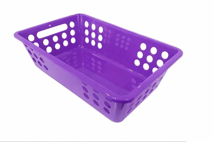 Cesta Multiuso REF 202, 29,5 × 19 × 9 cm | Preta