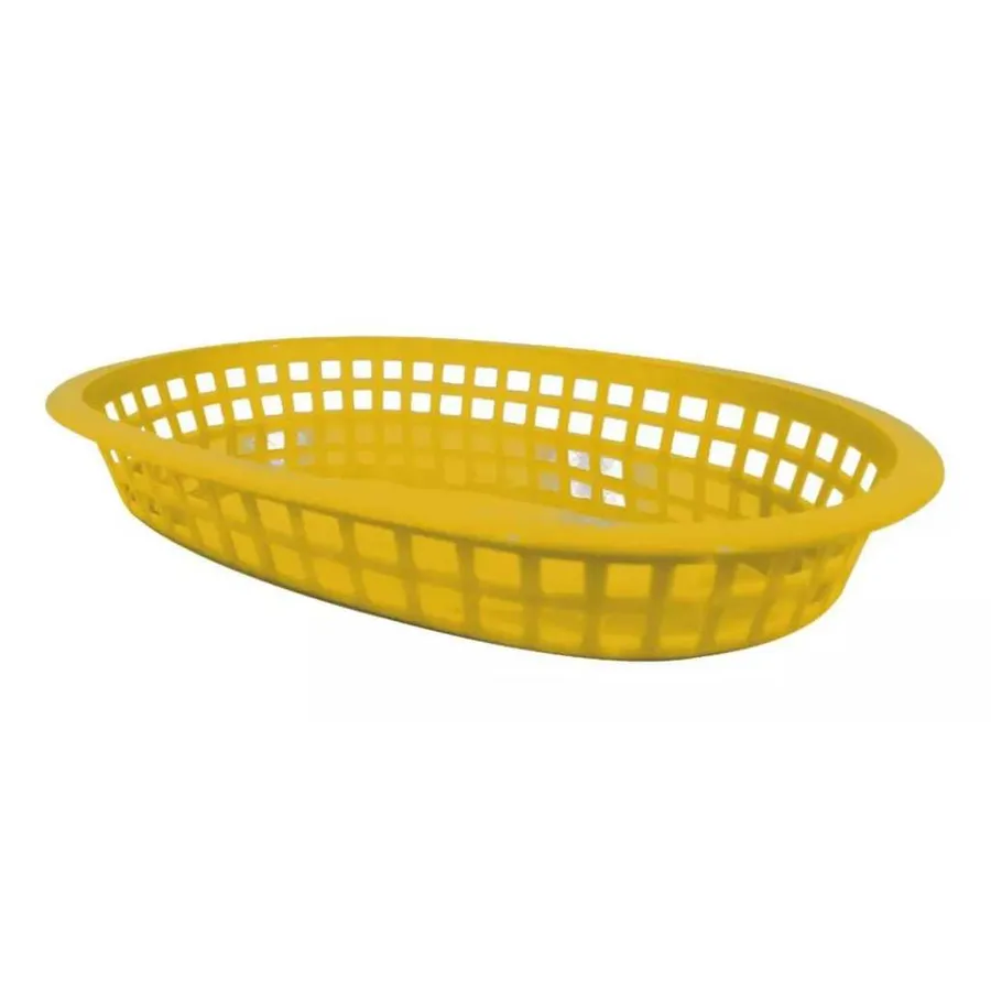 Cesta para Lanches REF 270, cor Amarelo