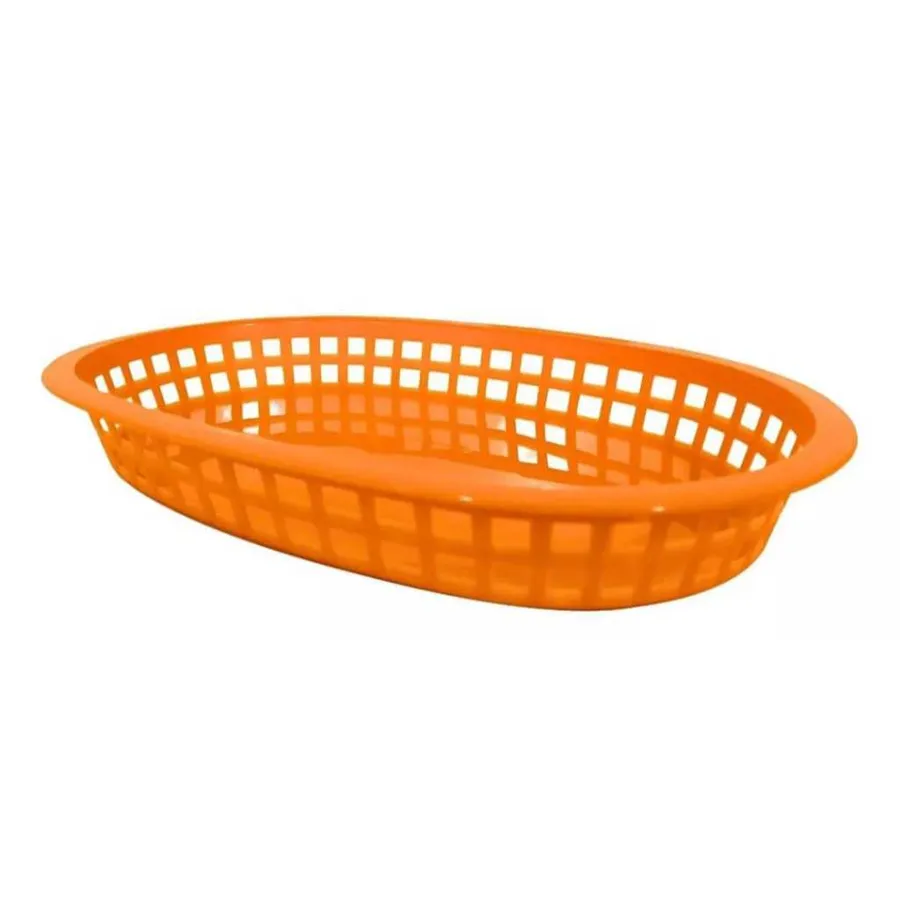 Cesta para Lanches REF 270, cor Laranja