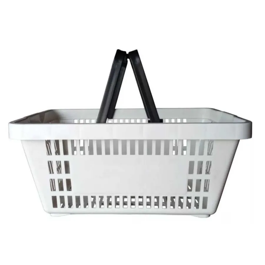 Cesta de Compras 13L REF 600, cor Branco