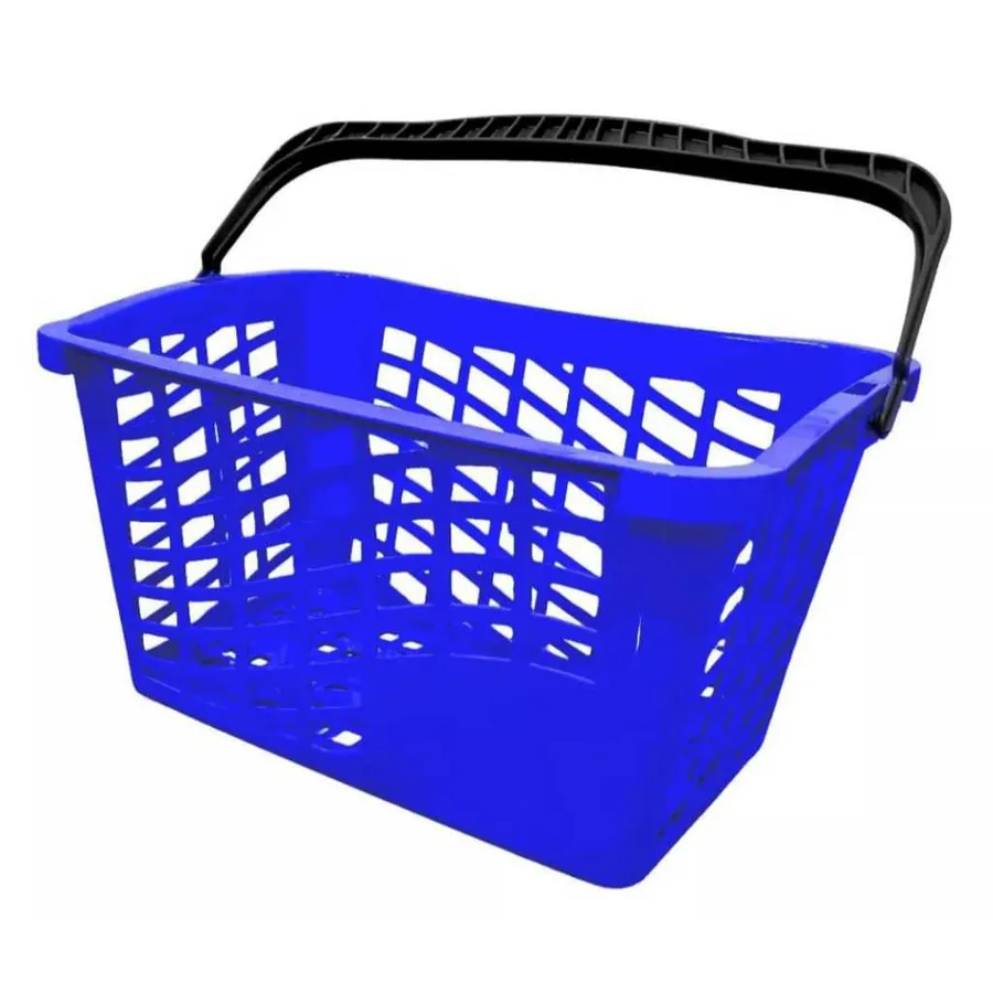 Cesta de Compras 25L REF 900, cor Azul