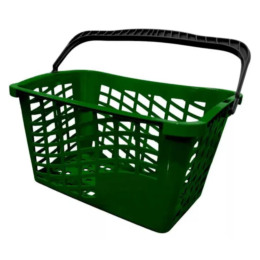 Cesta de Compras 25L REF 900, cor Verde Escuro