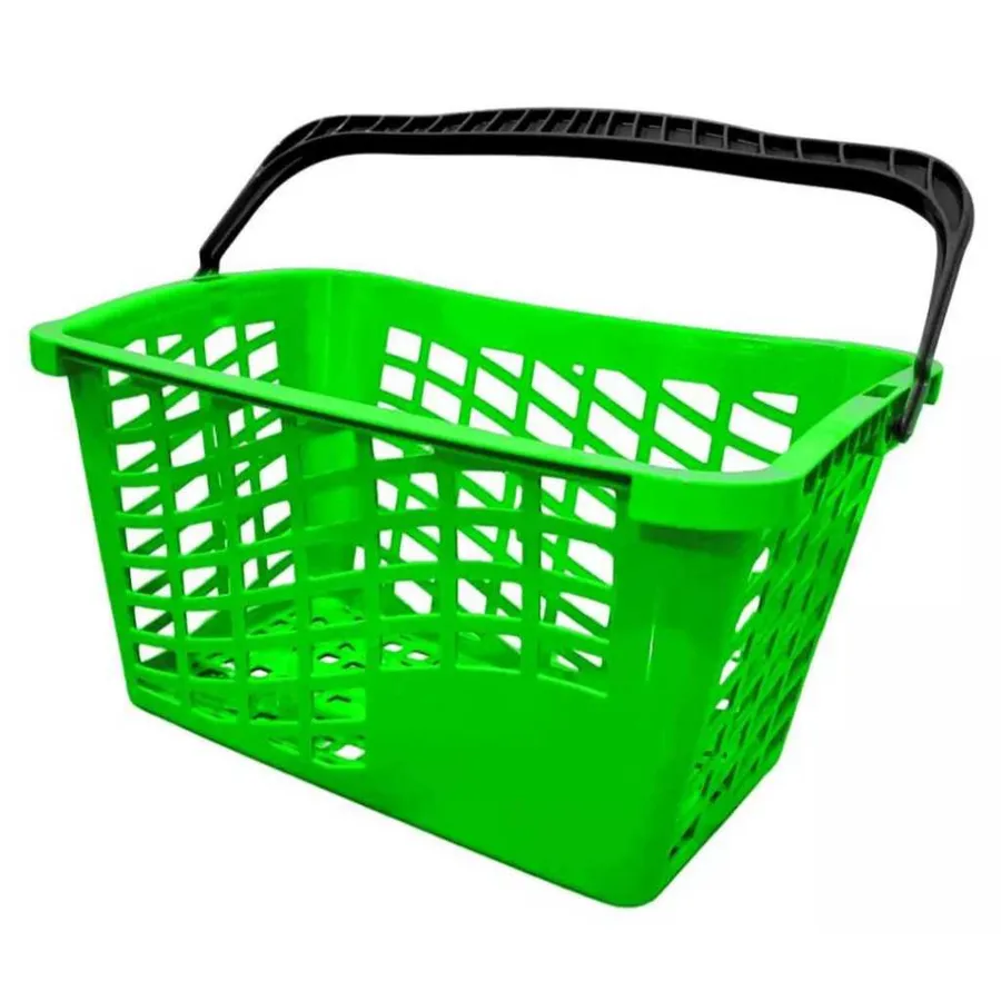 Cesta de Compras 25L REF 900, cor Verde