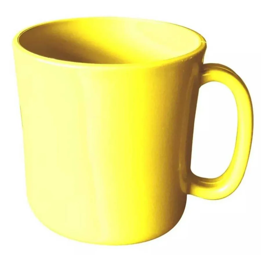 Caneca 300ml REF 809, cor Amarelo