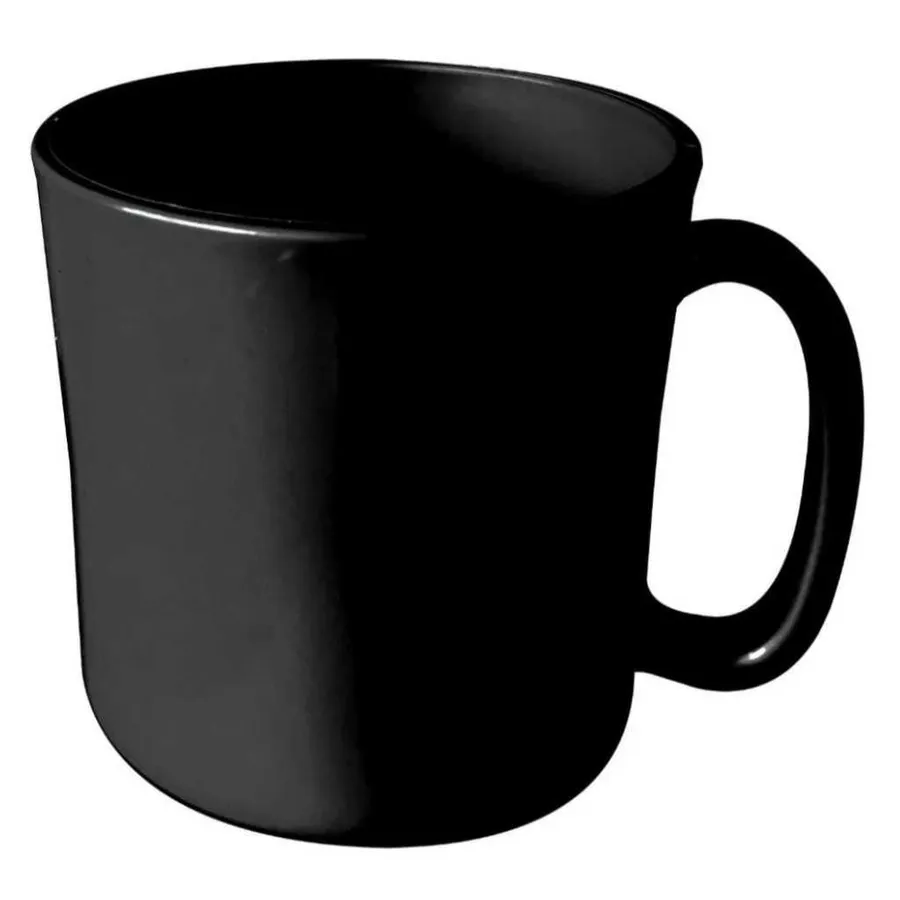 Caneca 300ml REF 809, cor Preto