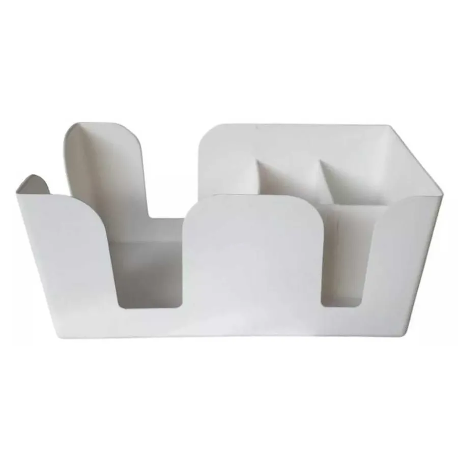 Organizador de Bar e Mesa Caddy REF 135, cor Branco