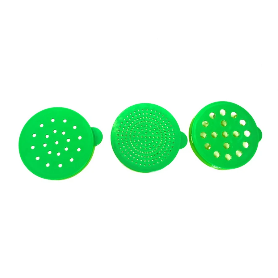 Polvilhador com Tampa REF 299, cor Verde