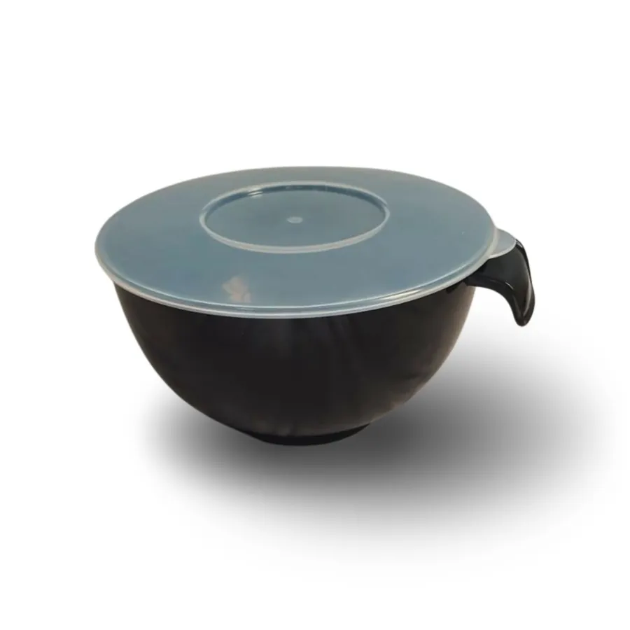 Tigela Profissional 5L REF 440, cor Preto com tampa